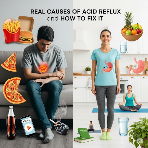 Real Causes of Acid Reflux and How to Fix It