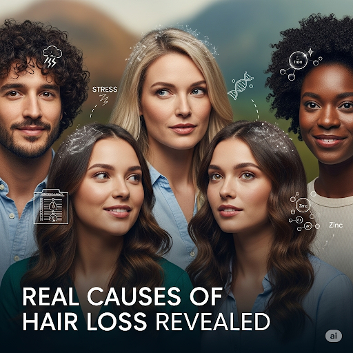 Real Causes of Hair Loss Revealed