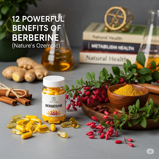 12 Powerful Benefits of Berberine (Nature’s Ozempic)